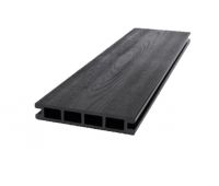 Террасная доска ДПК Титан шлиф.тиснение/браш.вельвет Антрацит Террасная доска ДПК Титан шлиф.тиснение/браш.вельвет Антрацит