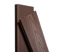 Террасная доска ДПК Топ 3D Шоколад Террасная доска ДПК Топ 3D Шоколад