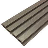 Доска Фасадная из ДПК Wood Рейка Графит