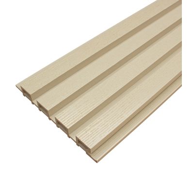 Доска Фасадная из ДПК Wood Рейка Слоновая кость от производителя Faynag по цене 842 р Доска Фасадная из ДПК Wood Рейка Слоновая кость от производителя Faynag по цене 842 р