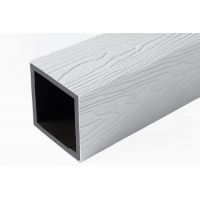 Столб опорный ДПК Белый