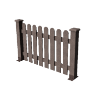 Декоративные ограждения ДПК " Сежурне", Выбеленный дуб, шлифованное Декоративные ограждения ДПК " Сежурне", Выбеленный дуб, шлифованное