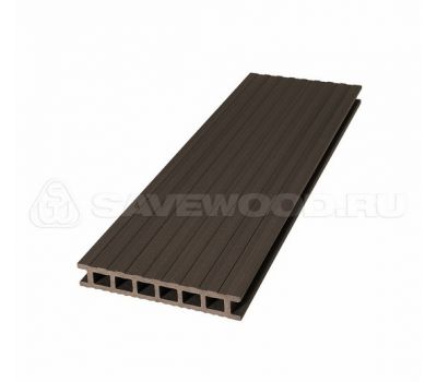 Террасная доска SW Quercus Темно-коричневый от производителя  Savewood по цене 800 р