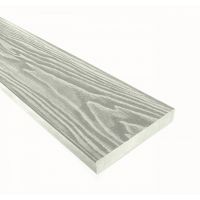 Террасная доска Смарт 3D Полнотелая без паза Дуб беленый Террасная доска Смарт 3D Полнотелая без паза Дуб беленый