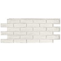 Фасадные панели СЕРИЯ Лондон Брик Кирпич Эко - Уайт