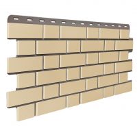 Цокольный сайдинг Кирпич Клинкерный Желтый Цокольный сайдинг Кирпич Клинкерный Желтый