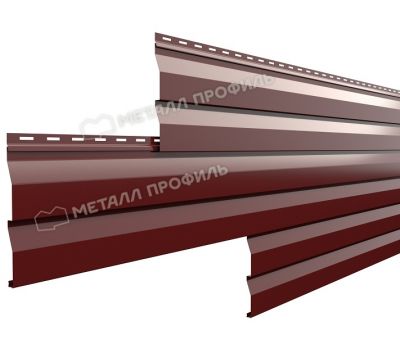 Металлический сайдинг МП СК-14х226 (ПЭ-01-3009-0.45) Красная окись от производителя  Металл Профиль по цене 601 р