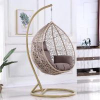 Подвесное кресло из искусственного ротанга AFM-169A-LB Beige Подвесное кресло из искусственного ротанга AFM-169A-LB Beige