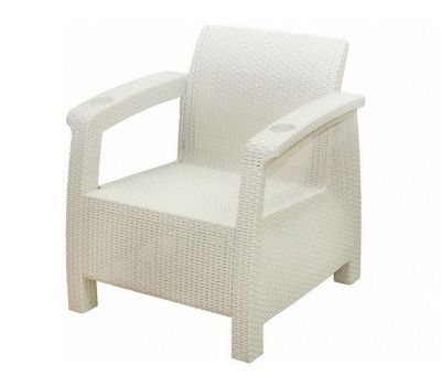 Кресло  Single Seat Белое от производителя  Мебель Yalta по цене 6 450 р