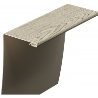 Околооконный профиль универсальный под дерево 89/254 мм Амурский Околооконный профиль универсальный под дерево 89/254 мм Амурский