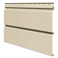 Виниловый сайдинг - Брус, Бежевый Виниловый сайдинг - Брус, Бежевый