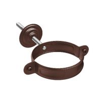 Комплект крепления трубы RAL 8017 Коричневый matt 125/90 Комплект крепления трубы RAL 8017 Коричневый matt 125/90