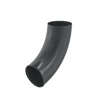 Колено сливное RAL 7024 Тёмно-серый 125/90 Колено сливное RAL 7024 Тёмно-серый 125/90