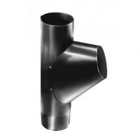 Тройник трубы Чёрный (RAL 9005) Тройник трубы Чёрный (RAL 9005)
