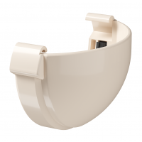 Заглушка желоба универсальная Lux ПВХ Латте Заглушка желоба универсальная Lux ПВХ Латте